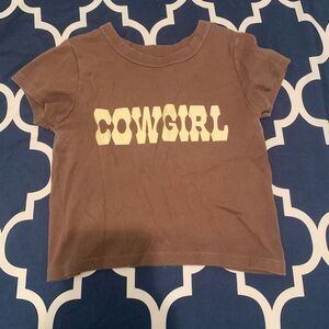 Brandy Melville Cowgirl Shirt
